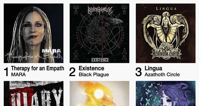 Brutal Female Fronted Metal Top 6 EP 2018