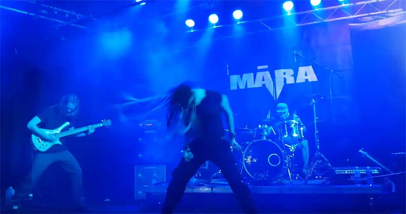 Māra live at Latvian Metal Music Awards 2018