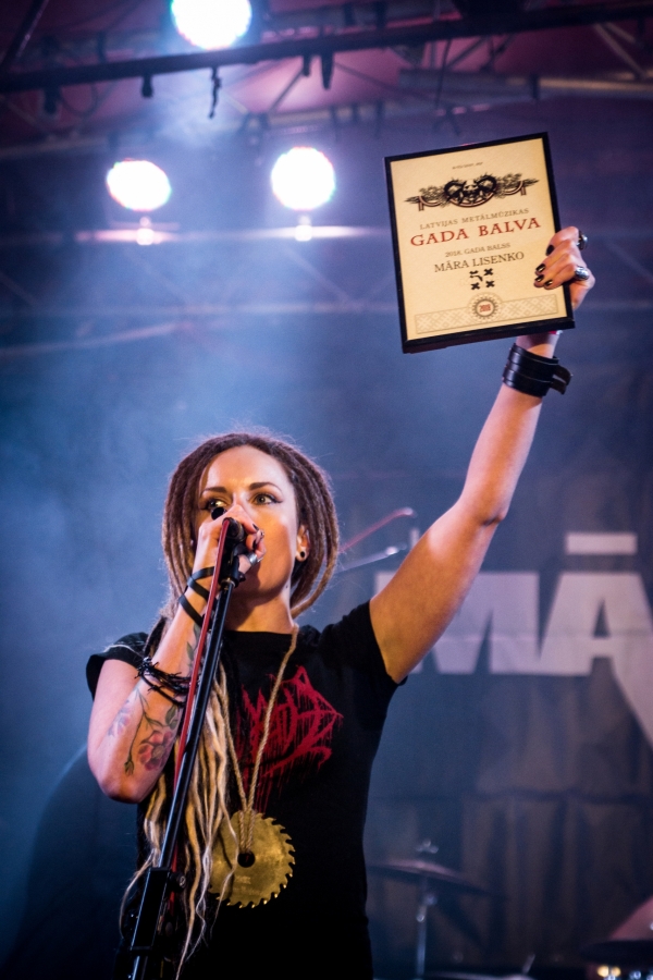 Mara wins latvian Metal Award 2018